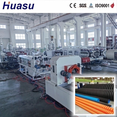 HDPE Pipe Extrusion Line 32-1600mm Diameter 60-2000kg/h Capacity