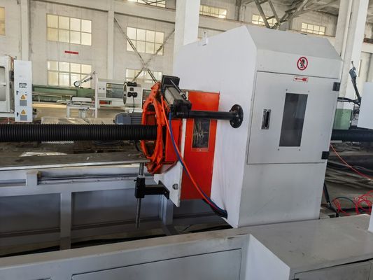 Double Wall Corrugated Pipe Extrusion Line 1600mm Max Diameter