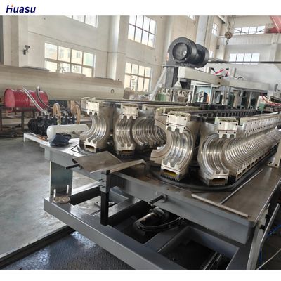 Automatic Single Wall Corrugated Pipe Extrusion Line with Deep Screw Channel Structure and PLC Control System for High Output Rates