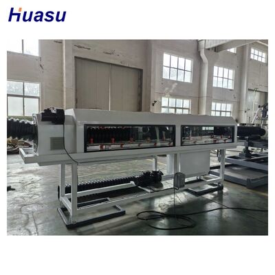 HDPE Pipe Extrusion Line with Air Cooling And Water Cooling for Continuous Production Featuring Siemens PLC Control