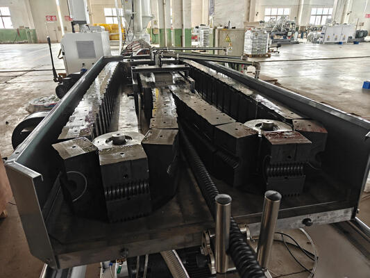 Full Automatic Single Wall Corrugated Pipe Extrusion Line with 40-80kg/h Output and 110mm Max Pipe Size