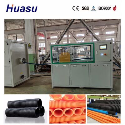 Nitriding Treatment Screw Corrugated Pipe Machine with 32mm-1600mm Pipe Diameter Range and PLC Control Touch Screen Interface