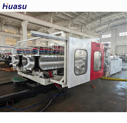 Custom Corrugated Pipe Extrusion Line, Plastic Pipe Machine,  Serve Global Design Institutes