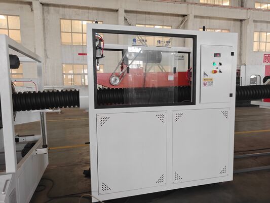 DWC Pipe Extrusion Line Utilizing Bellingonline Expansion Mode for PVC PE MPP PA HDPE Material Processing