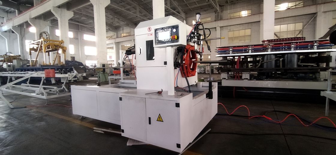 पानी या एयर कूलिंग डबल वॉल नालीदार पाइप एक्सट्रूज़न लाइन जिसमें सीमेंस के मुख्य विद्युत भाग और HV>940 बैरल कठोरता है