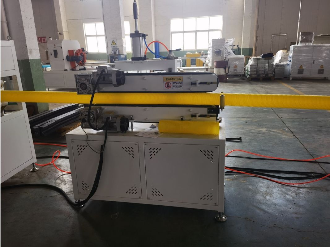 पीपी पीई एचडीपीई एलडीपीई एकल दीवार नालीदार पाइप मशीन उत्पादन लाइन एक्सट्रूज़न लाइन