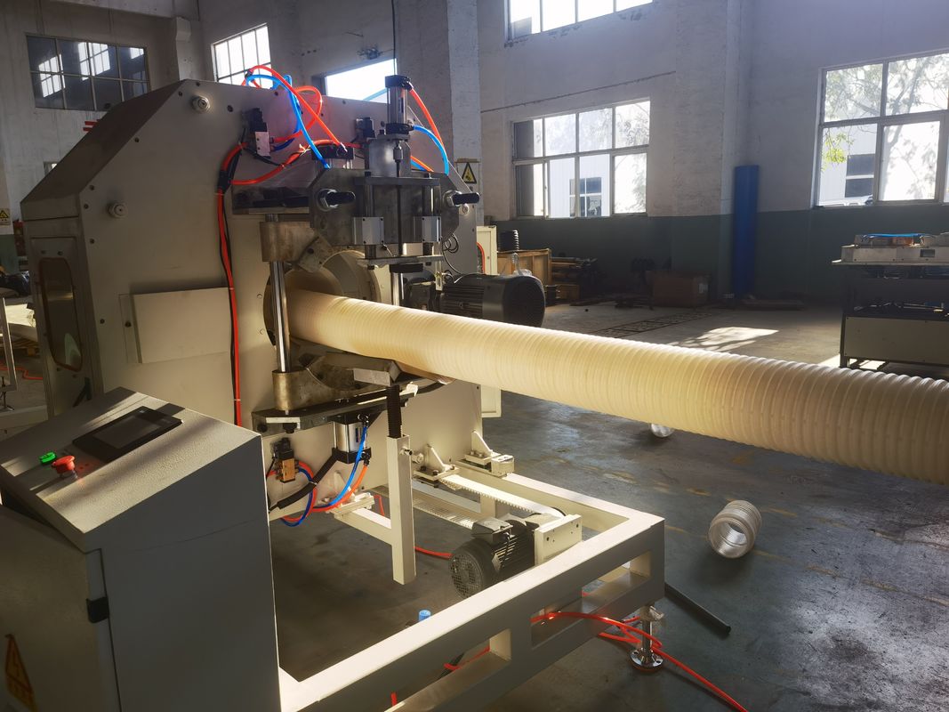 पानी शीतलन ऑटो खिला और सीमेंस Contactor के साथ एकल दीवार घुमावदार पाइप बाहर निकालना लाइन