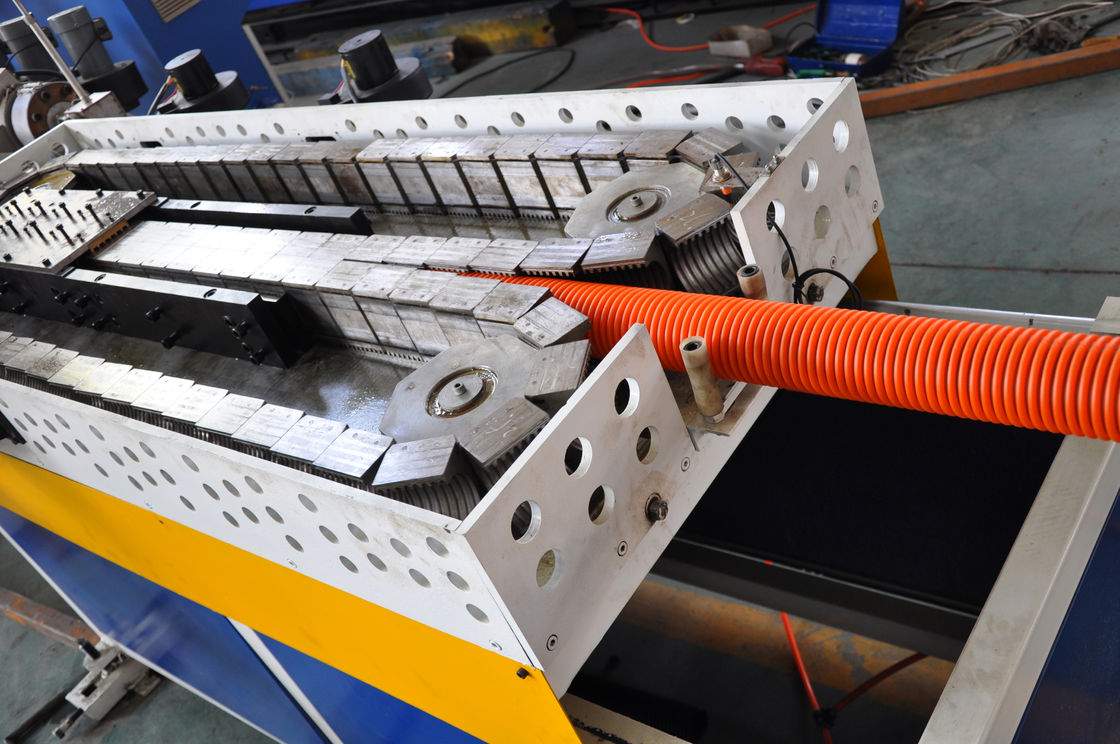 जल शीतलन ऑटो फीडिंग के साथ सीमेंस Contactor घुमावदार पाइप एक्सट्रूज़न लाइन