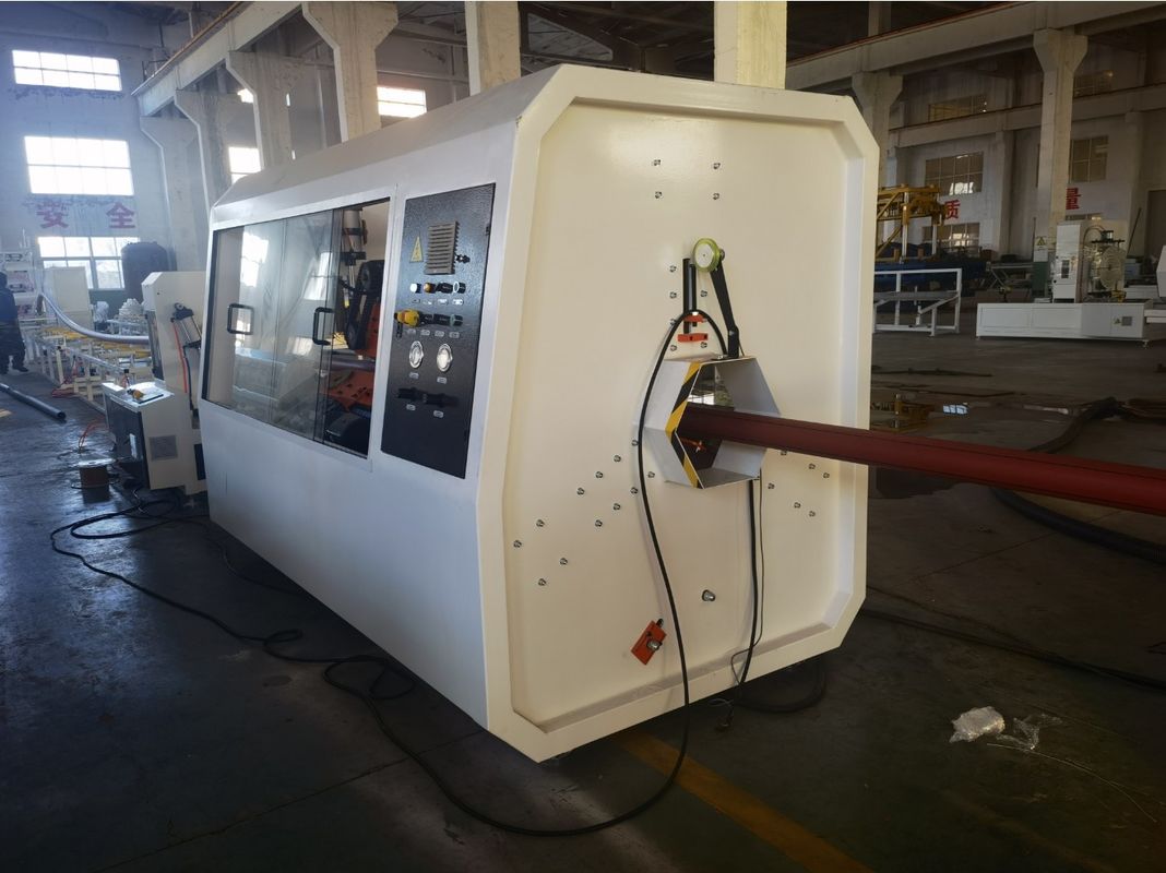 एचडीपीई पाइप एक्सट्रूज़न लाइन मशीन WEG मोटर के साथ सीमेंस बीइड मोटर के लिए पीई पीपी एचडीपीई पीवीसी प्रसंस्करण सामग्री चयन