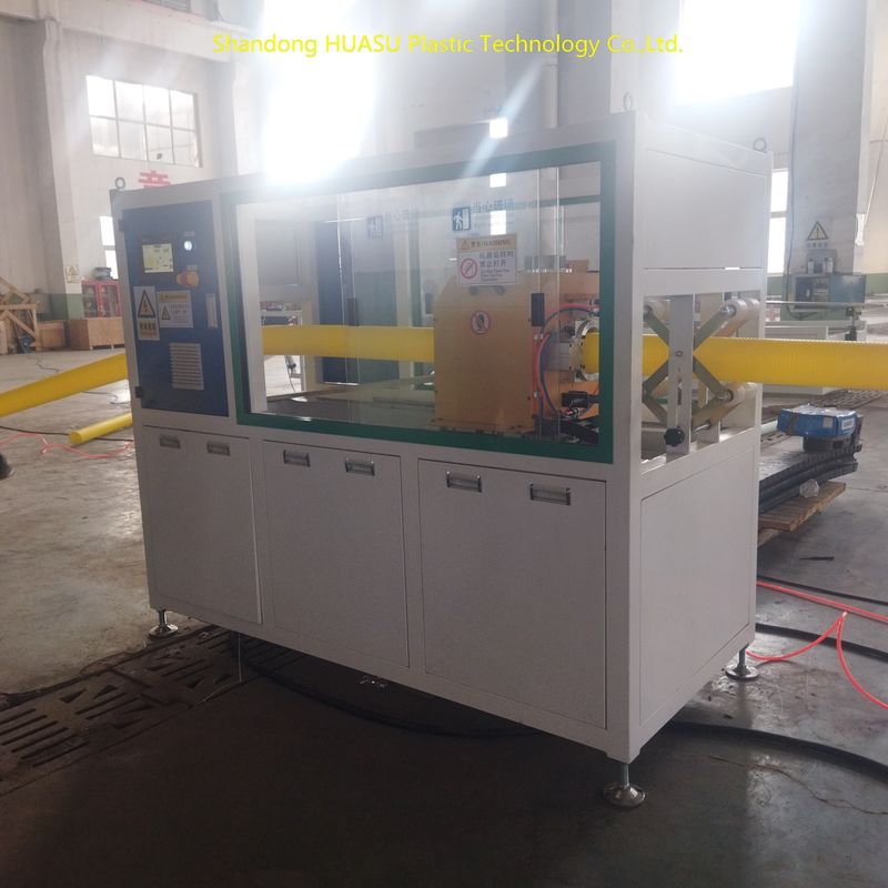 सीमेंस/एबीबी इलेक्ट्रिकल, 2-20 मीटर/मिनट लाइन स्पीड, और अनुकूलन योग्य पावर के साथ पेशेवर नालीदार पाइप बनाने की मशीन