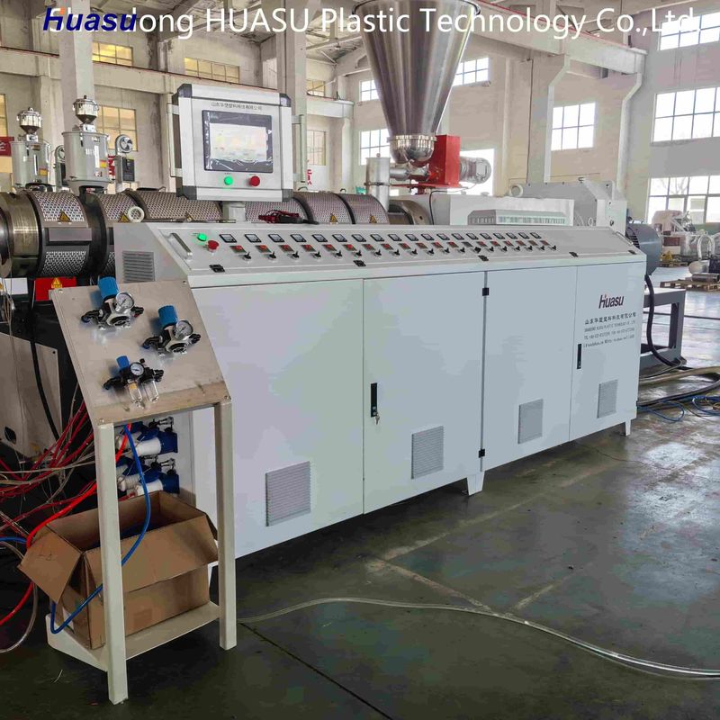 पीवीसी पाइप एक्सट्रूज़न लाइन के लिए 63-1600 मिमी उच्च गति स्वचालित डबल दीवार नालीदार पाइप मशीन