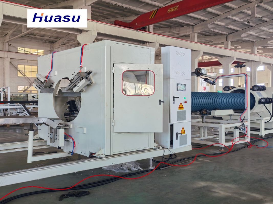 High-Speed PVC Pipe Extrusion Line with Air or Water Cooling for Single/Double/Multi Wall Corrugated Pipe Production