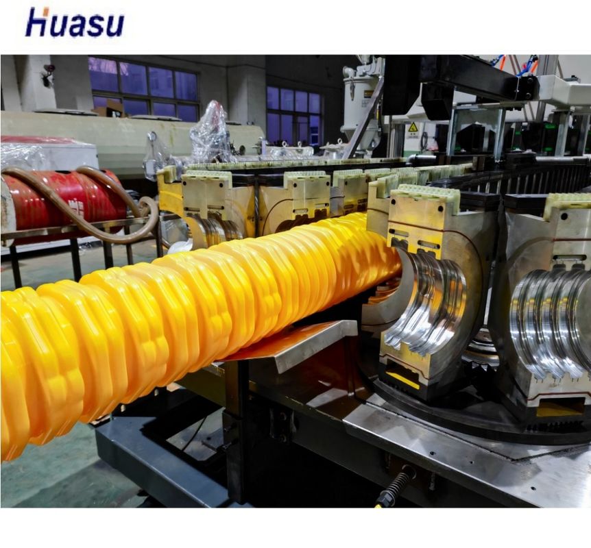 एमपीपी इलेक्ट्रिक पाइप मशीन एकल या डबल दीवार घुमावदार एल्यूमीनियम मिश्र धातु मोल्ड सामग्री