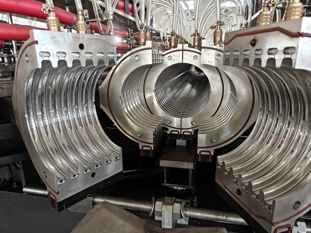 सिंगल डबल वॉल नालीदार पाइप बनाने की मशीन एक्सट्रूज़न लाइन 20CrMnTi गियर