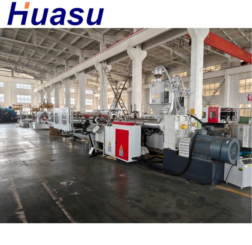 अनुकूलन योग्य डबल दीवार नालीदार पाइप टिकाऊ एचडीपीई पाइप मशीन पाइप व्यास रेंज के लिए 32mm-1600mm