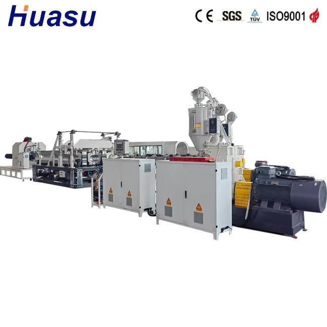 उच्च उत्पादकता DWC पाइप एक्सट्रूज़न लाइन 32-1600 मिमी काटने व्यास रेंज और सीमेंस पीएलसी प्रौद्योगिकी के साथ