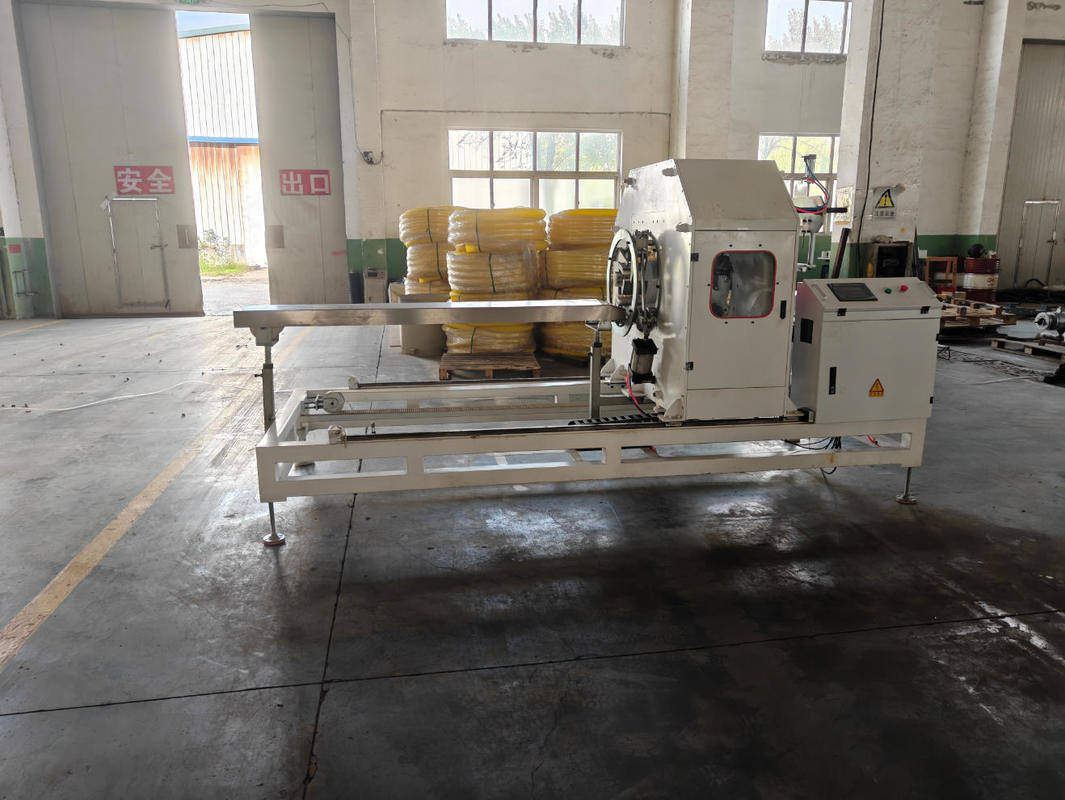 Automatic Single Wall Corrugated Pipe Extrusion Line with Deep Screw Channel Structure and PLC Control System for High Output Rates