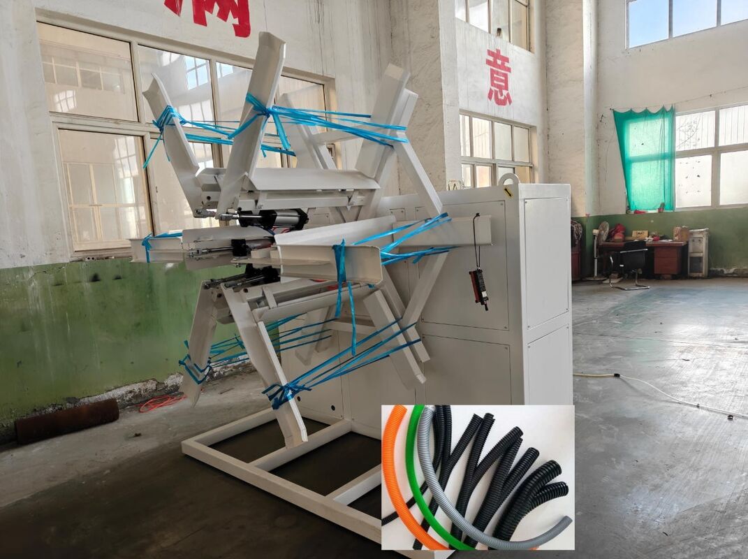 बैरल कठोरता HV> 940, गियर सामग्री 20CrMnTi और पेंच अनुपात 33 के साथ डबल वॉल नालीदार पाइप एक्सट्रूज़न लाइनः1