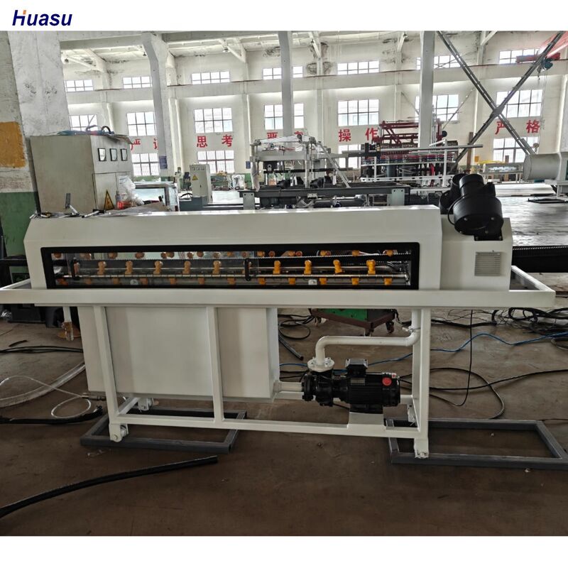 स्टील सिंगल वॉल नालीदार पाइप एक्सट्रूज़न लाइन श्नाइडर सीमेंस इलेक्ट्रिक घटकों के साथ, 1 साल की वारंटी, और बैरल नाइट्राइडिंग गहराई 0.4 ∼ 0.7 मिमी