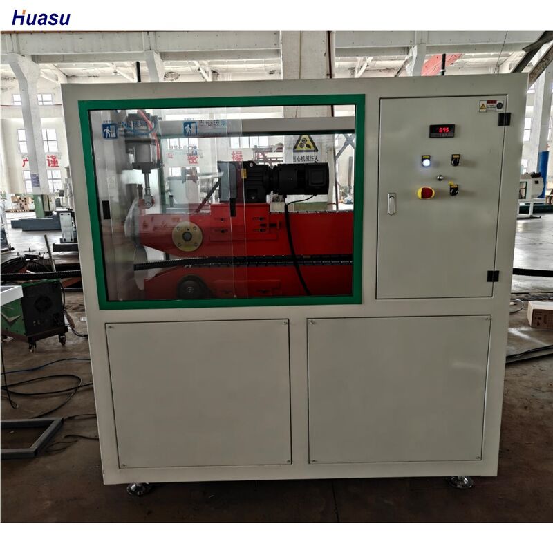 इंटीग्रल टाइप एक्सट्रूडर डबल वॉल नालीदार पाइप एक्सट्रूज़न लाइन 100 किलोग्राम/घंटा से 2000 किलोग्राम/घंटा उत्पादन क्षमता और सीमेंस इलेक्ट्रिक सिस्टम