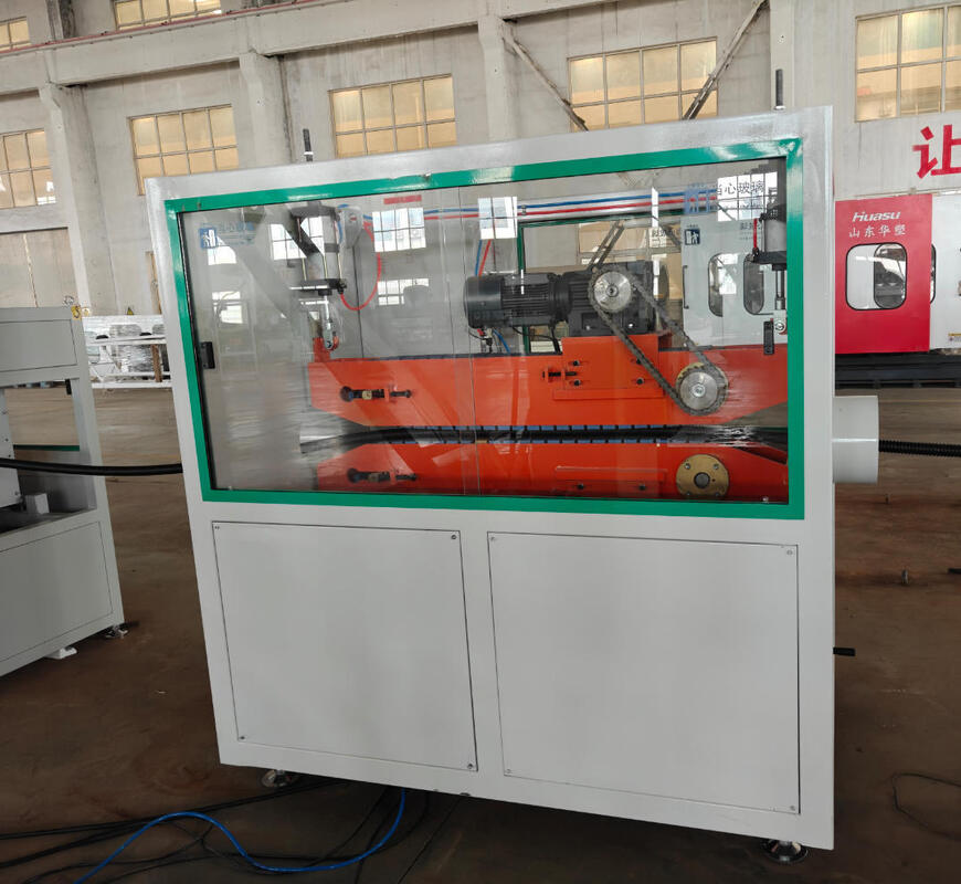 सिमेंस मुख्य विद्युत भागों, 20CrMnTi गियर सामग्री और HV>740 बैरल पेंच के साथ डबल दीवार नालीदार पाइप एक्सट्रूज़न लाइन