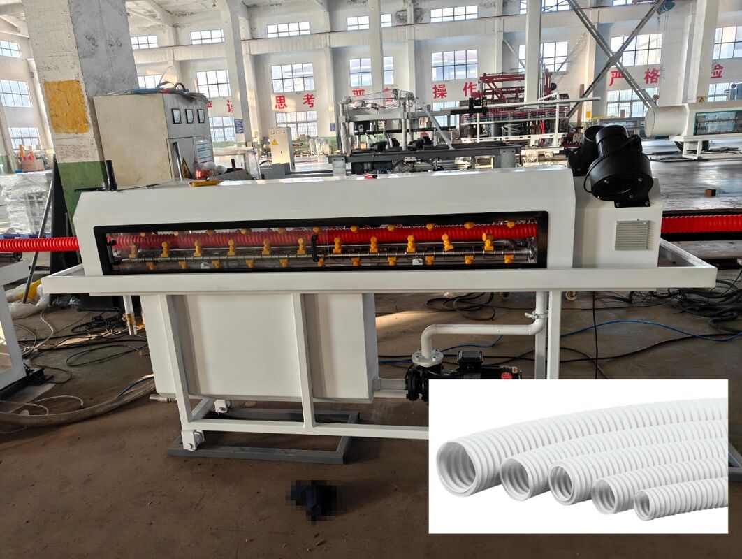 PLC With Remote Control Single Wall Corrugated Pipe Extrusion Line Customized Corrugated Pipe Extrution Line Equipment for Production