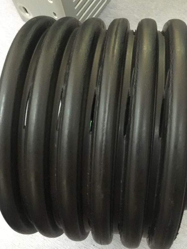 6.5 मीटर / मिन डीडब्ल्यूसी पाइप एक्सट्रूज़न लाइन डबल वॉल नालीदार पाइप मशीन