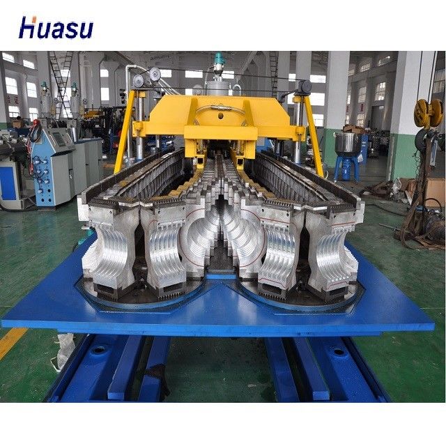 9 मिमी 20 किग्रा / एच एकल दीवार नालीदार पाइप उत्पादन लाइन