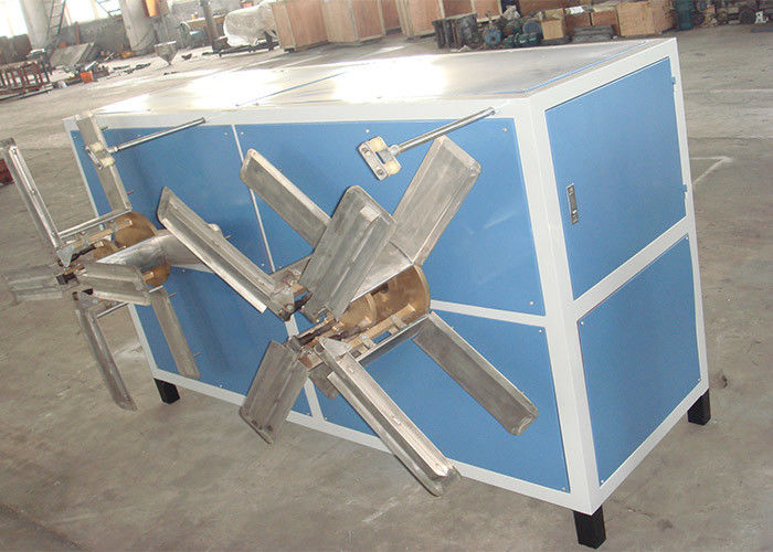 पीई पीपी पीवीसी सिंगल वॉल नालीदार पाइप एक्सट्रूज़न लाइन मानक गति