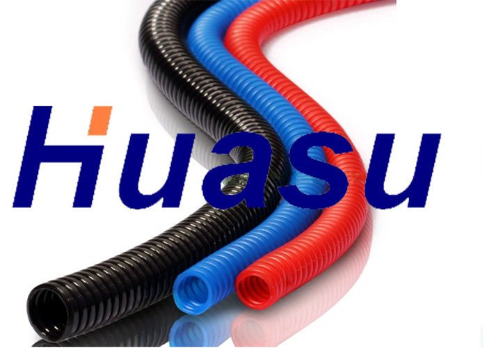 पीई सिंगल वॉल नालीदार पाइप मशीनरी तारों और केबल पासिंग पाइप्स एक्सट्रूज़न लाइन के लिए: