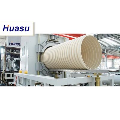 DWC Pipe Extrusion Machine with PLC Control for 32-1600mm Double Wall Corrugated Pipe Production Line Energy Saving Design