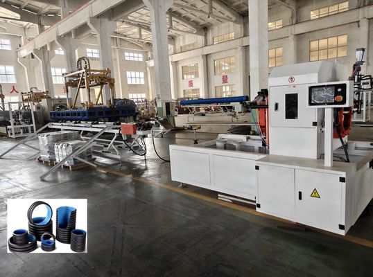 Double Wall Corrugated Pipe Extrusion Line with Siemens Motor