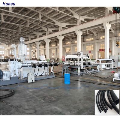 Double Wall Corrugated Pipe Extrusion Line with High Hardness Barrel Screw HV>740 and 20CrMnTi Gear Material in Vertical or Horizontal Configuration
