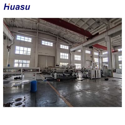 HDPE Corrugated Pipe Extrusion Line with PLC Control Touch Screen High Productivity Automatic Computerized for Large Scale Production