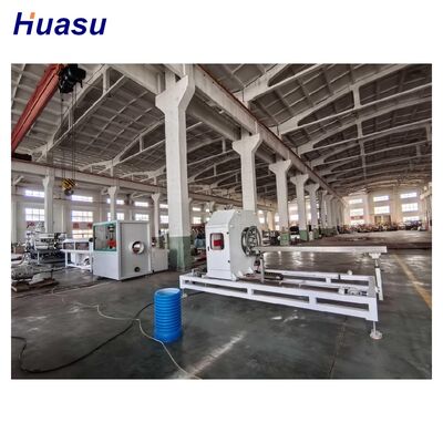 1200mm Double Wall Corrugated Pipe Extrusion Machine for Sewage Discharge - HDPE Pipe Extrusion Line