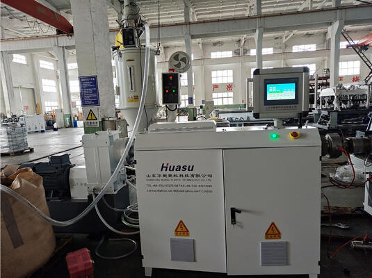 Full Automatic Siemens Motor Single Wall Corrugated Pipe Extrusion Line with 110mm Max Pipe Size
