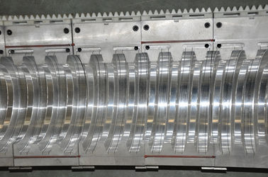 HDPE / PVC / PE Single Wall Corrugated Pipe Extrusion Line Carbon Pipe Making Machinery
