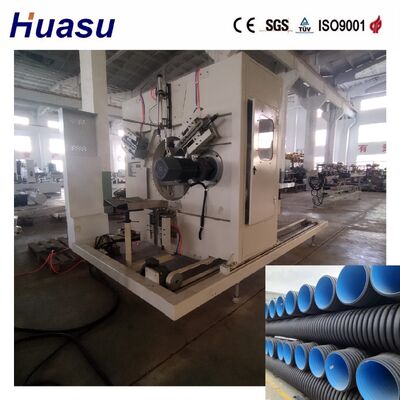 Double Wall Corrugated Pipe Production Line with 60-2000kg/h Capacity and 32-1600mm Pipe Diameter Range for Automatic Operation
