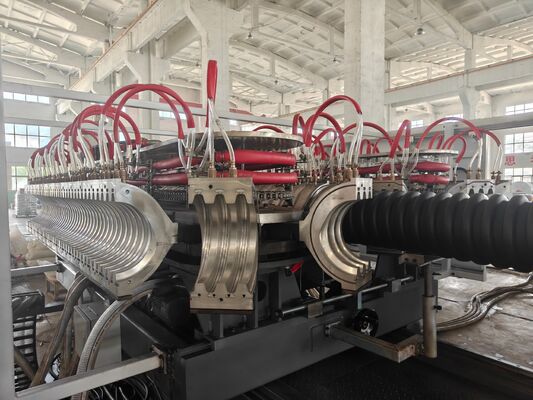 SBG300 Single wall Sprial Corrugated Pipe High Speed Extrusion Line