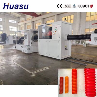 Single Wall Spiral Corrugated Pipe Extrusion Line Creating Electric Cable Conduit with Competitive Spiral Pipe Extrusion Line