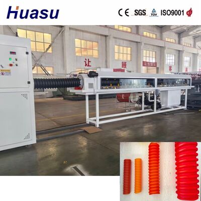 Extruder Output 200 to 1000kg per hour Carbon Spiral Pipe Suitable for Industrial Applications and Custom Voltage 380V Options