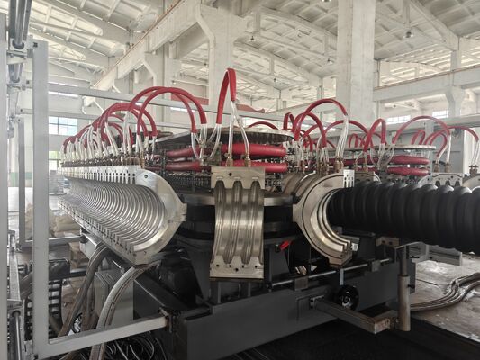 High Speed Single Wall Corrugated Pipe Production Line Innovative Solution For Pipe Manufacturing