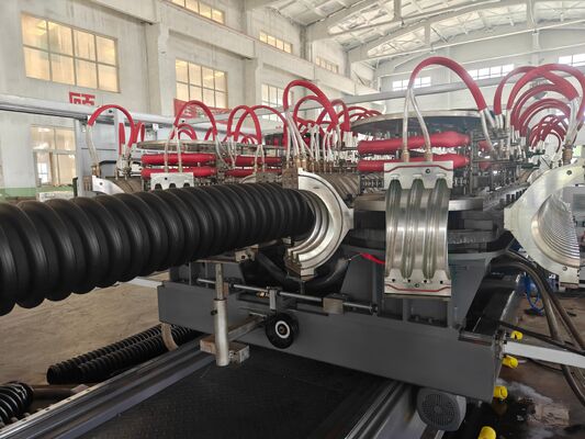 Single Wall Corrugated Pipe Machine Corrugator PVC PE MPP PA HDPE PP Single Wall Corrugated Pipe Extrusion Line Production Solution