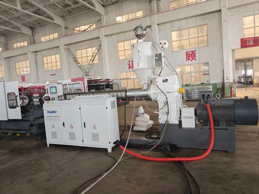 Single Wall Corrugated Pipe Machine Corrugated Pipe Production Line Utilizing Single Screw for and Stable Pipe Extrusion